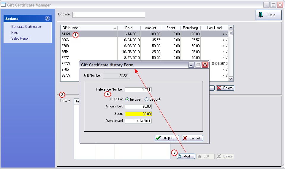 GiftCertificateManagerAddHistory