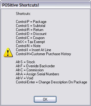 SampleShortcuts