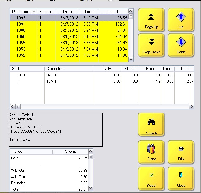 TS-CustomerHistory