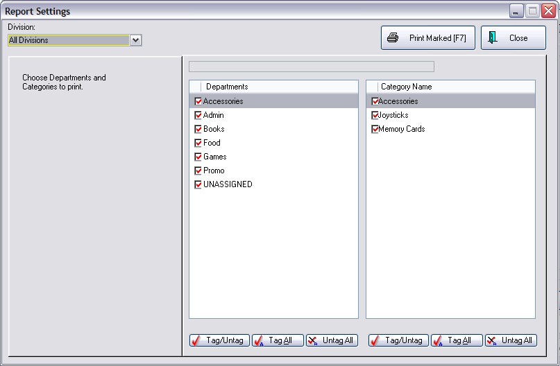 RC-13WeekQuantitySoldReportsetup