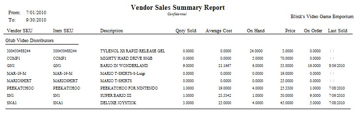 RC-VendorSalesSummaryReportWithNoSales