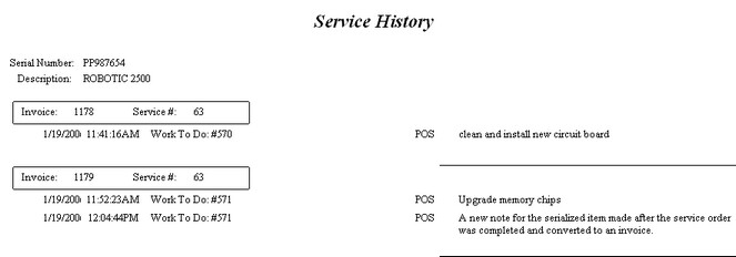 ServiceHistory