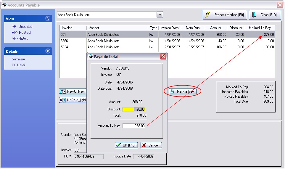 AccountsPayablePostedmanual