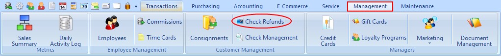 CheckRefunds