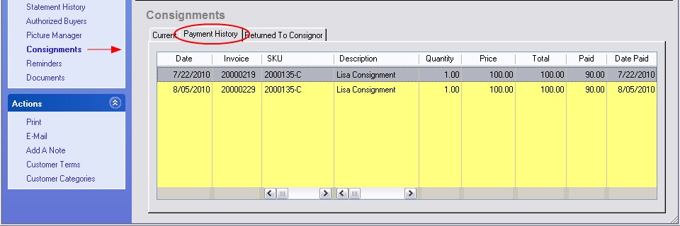 ConsignmentPaymentHistory