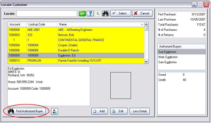 CustomerAuthorizedBuyerLOCATE