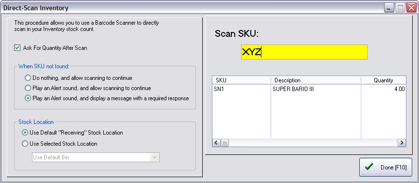 DirectScanInventory