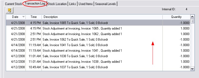 InvCenterSTOCKTransLog