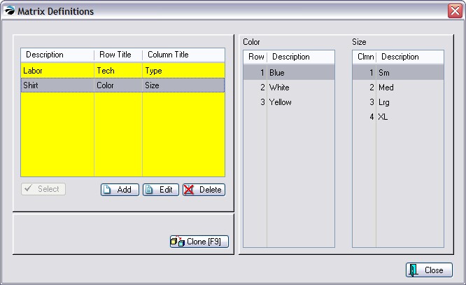 MatrixDefinitions1