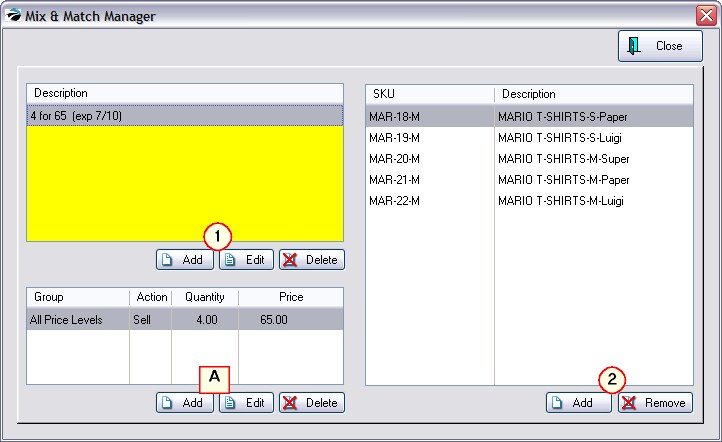 MixMatchManager