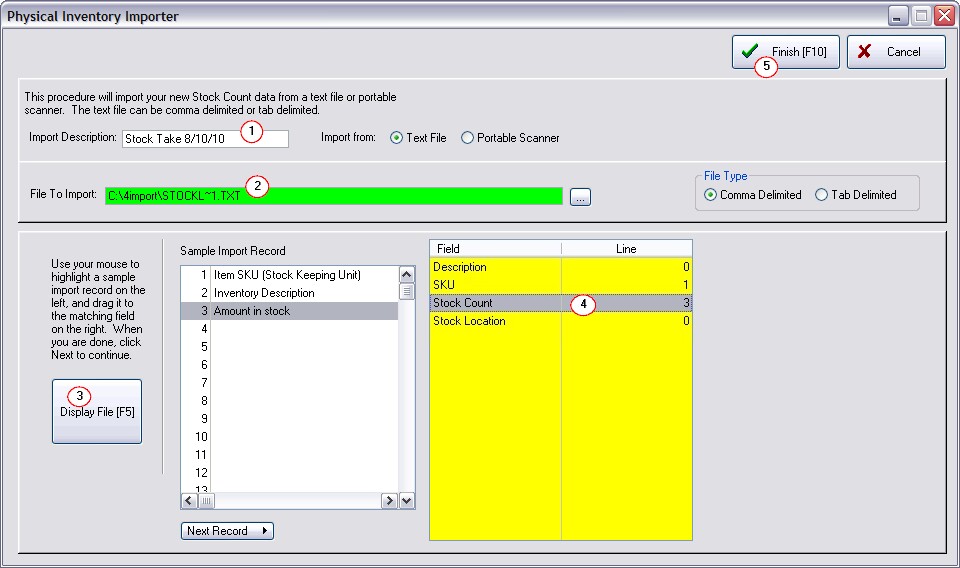 PhysicalInventoryImportMatch