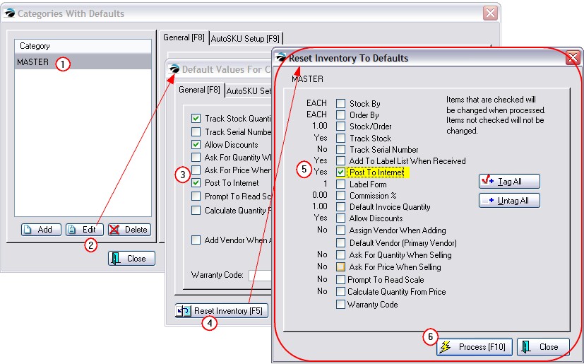 ResetMasterInventoryToDefaults