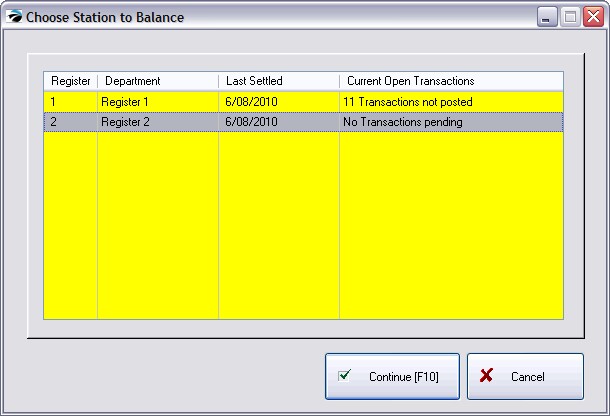 SampleBalanceRegister