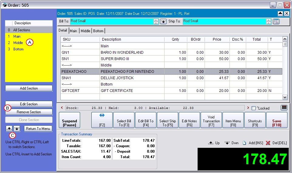 SectionManagerTools